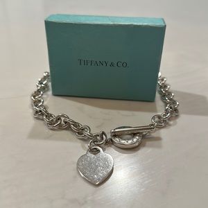 VINTAGE TIFFANY & CO Toggle Necklace!